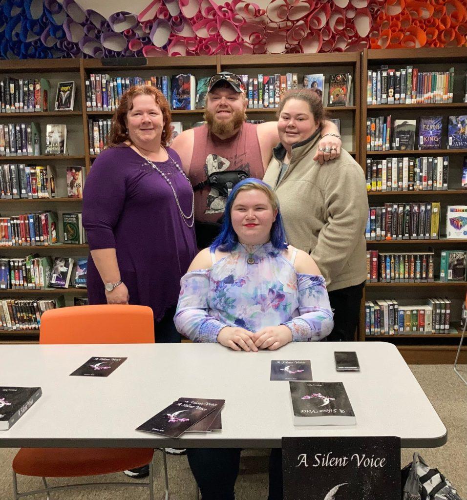 Britt Kifer's book "A Silent Voice," went on sale in December 2021. Copies may also be found in the Grinnell High School library. Photo contributed by Britt Kifer.